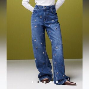 ASOS Embellished Blue Jeans